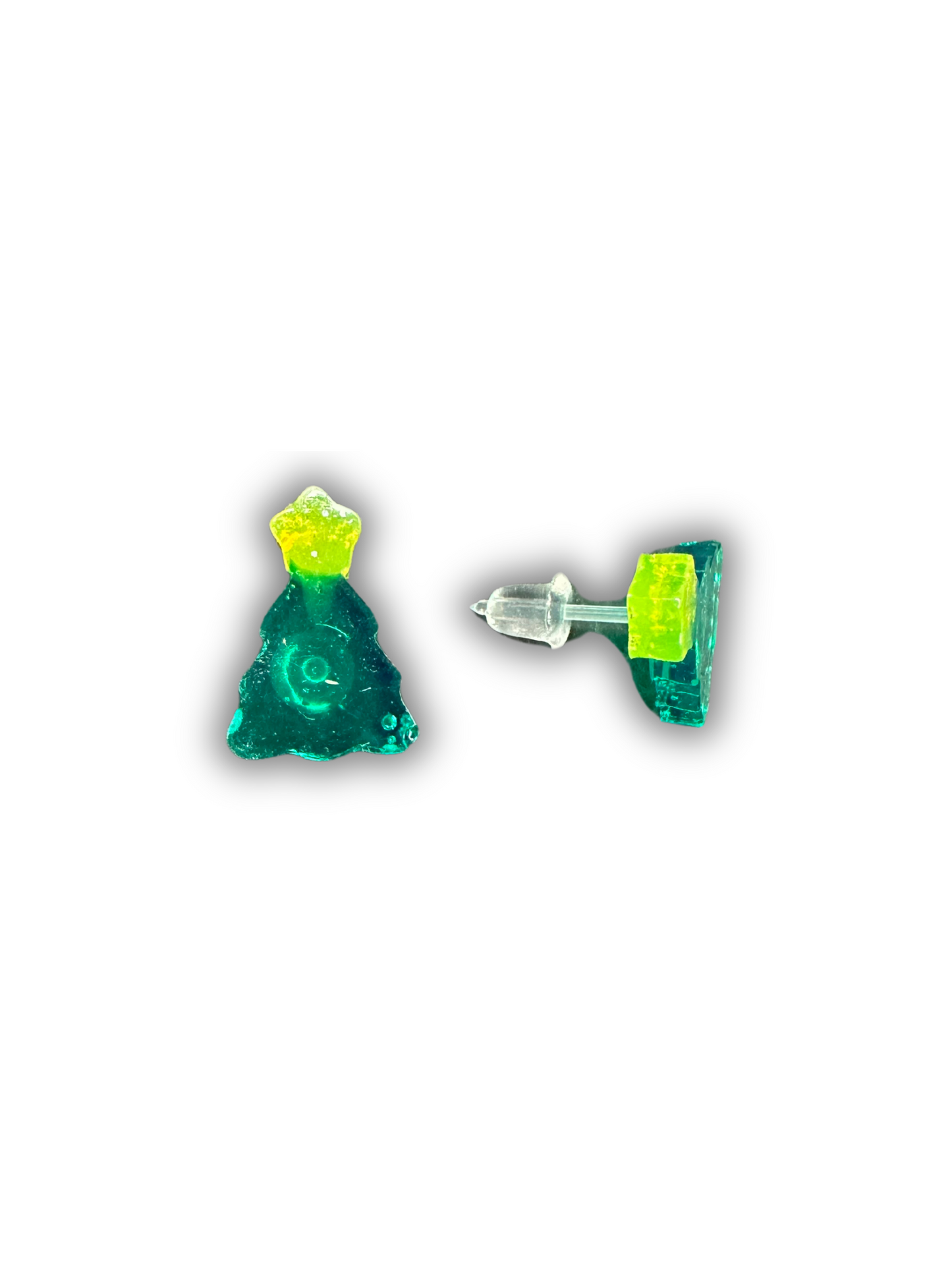 "Festive Fir" Christmas Tree Stud Earrings |