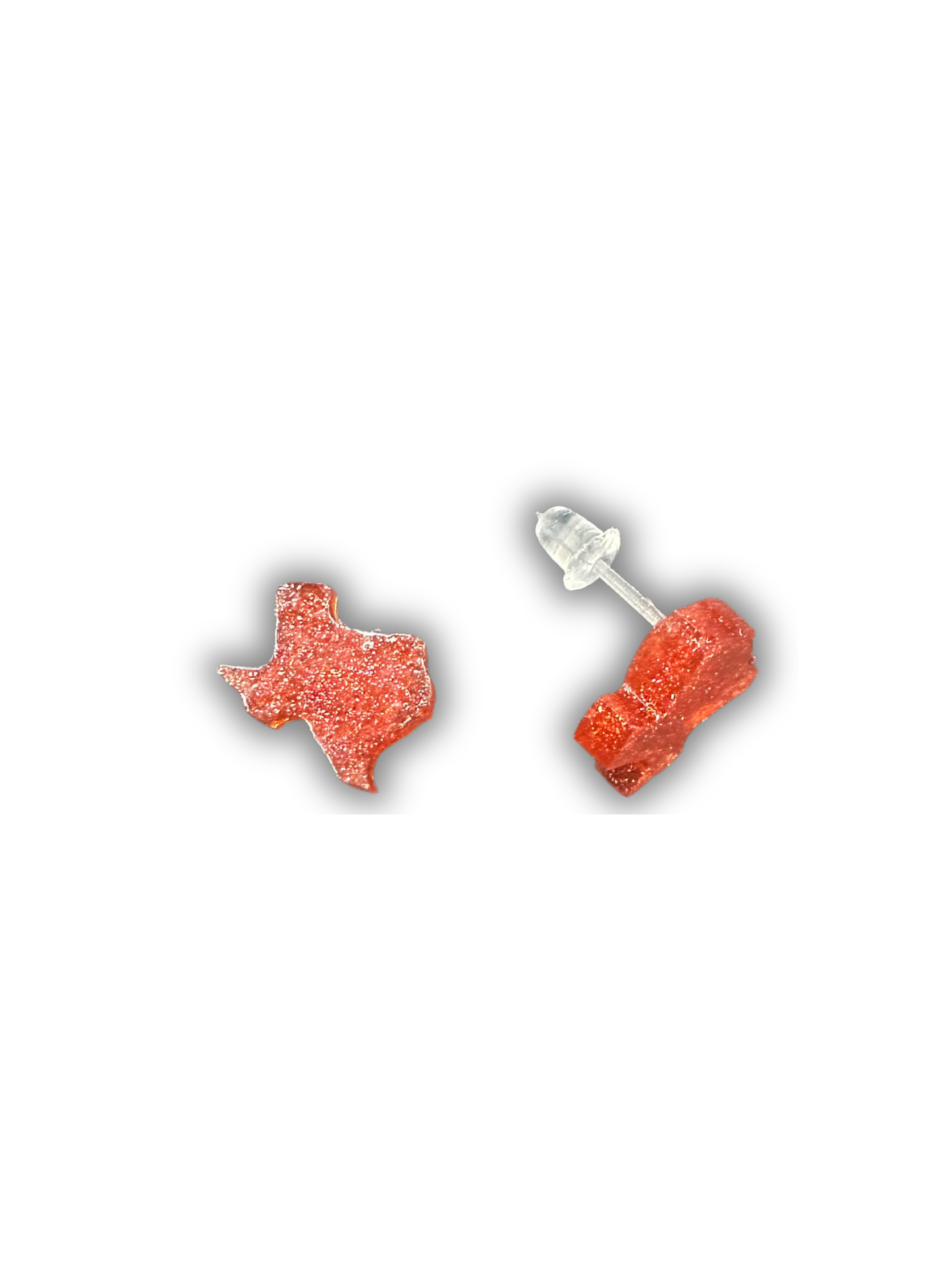 Texas Pride Stud Earrings | Hypoallergenic Plastic Posts